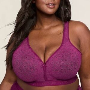 Cacique Cotton Lightly Lined No Wire Bra